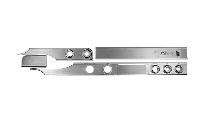 Dash Trim Set - 5-Piece with Nova Script - 65 Chevy II Nova
