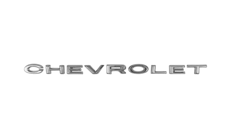 Hood Letters - "CHEVROLET" - 64 Chevelle El Camino