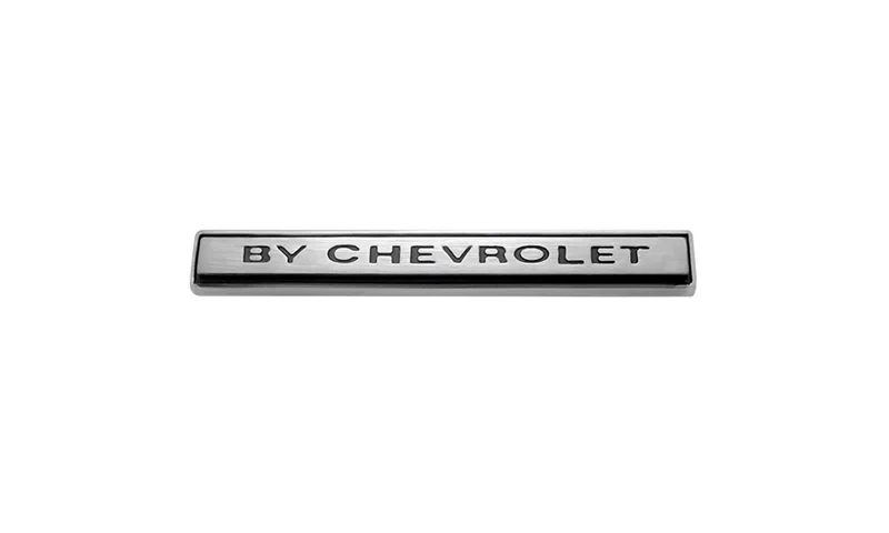 Rear Body Emblem - "BY CHEVROLET" - 70 Monte Carlo