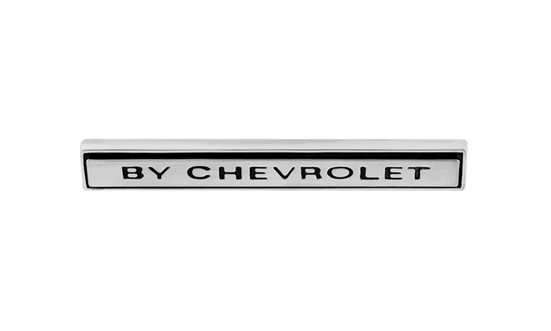 Rear Body Emblem - "BY CHEVROLET" - 71 Monte Carlo