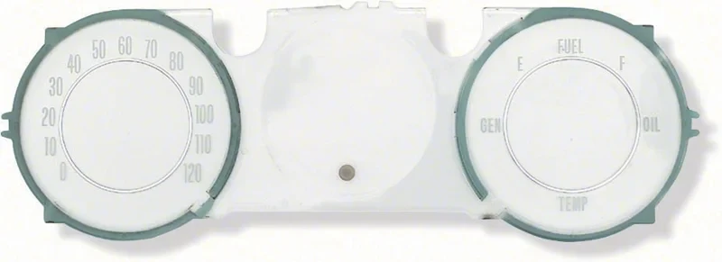 Instrument Lens without Gauges - 64-65 Chevelle