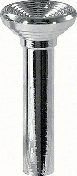 Door Lock Knob -  Chrome - Pair - 67 Chev II Nova GM A-Body Camaro Firebird
