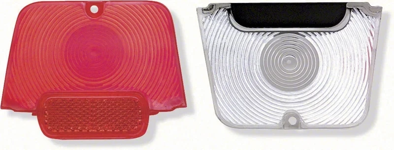 Tail Lamp and Back-up Lamp Lenses - 62-64 Chevy II Nova