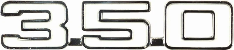 Fender Emblem - 350 - LH or RH - 70-74 Nova