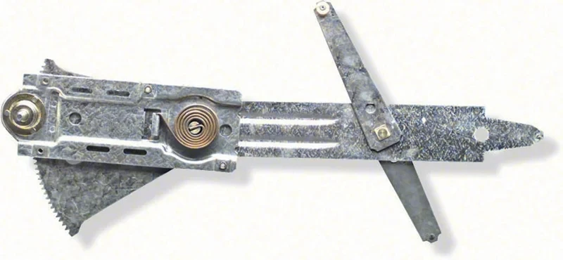 Door Window Regulator - Manual - Complete Assembly for Deluxe Interior - RH - 68-69 Camaro Firebird