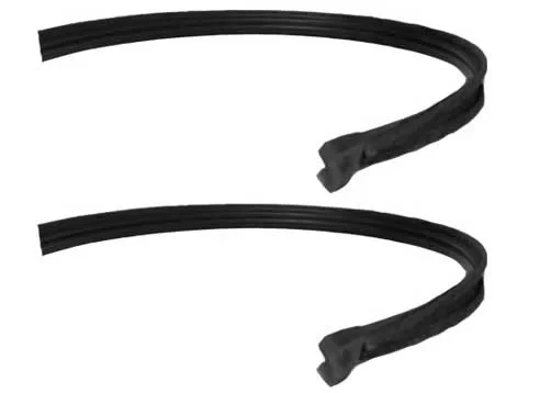 Vent Window Division Bar Run Channel - LH/RH Pair - 68 GM A-Body (Coupe & Convertible)