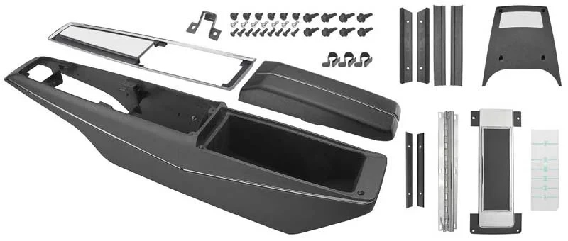 Console Assembly - Turbo (Green Letters) - 68 Chevelle El Camino