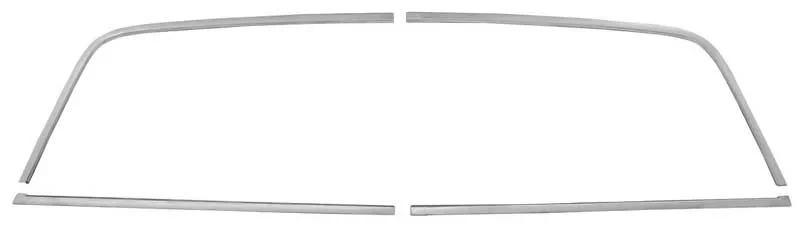 Back Glass Molding Set - 64-67 El Camino