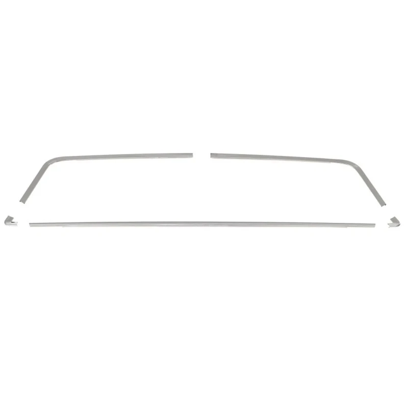 Rear Window Moldings - 5 Piece Set - 68-72 El Camino