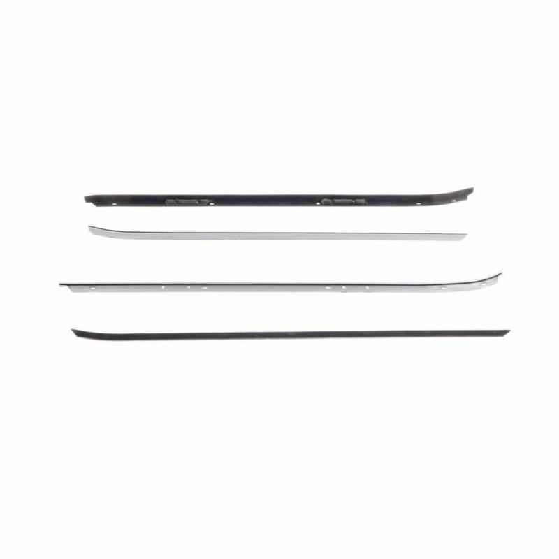 Front and Rear Door Beltline Window Felts - Outer - 79-81 Camaro Z-28 Berlinetta 70-81 Trans Am