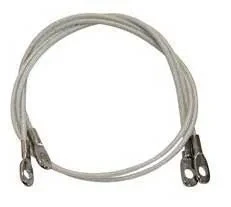 Hood Pin Cables (25") - Pair - 69 Daytona; 71-74 B-Body