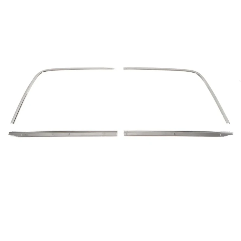 Back Glass Molding Set - 68-74 Chevy II Nova 2DR Coupe