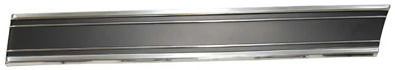 Front Lower Bed Molding - Black - LH - 69-72 Chevy GMC C/K Short Bed Fleetside Pickup