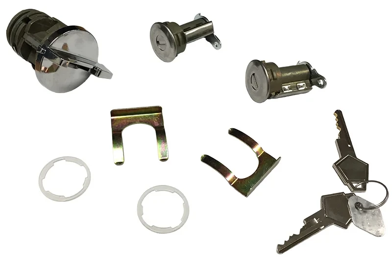 Ignition & Door Lock Kit w/o Illumination - 70-71 A-Body B-Body E-Body