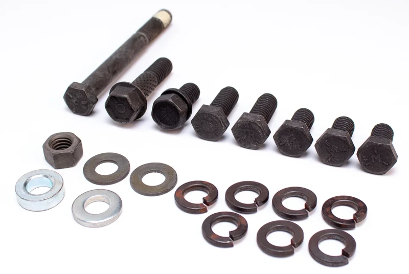 Power Steering Pump & Bracket Hardware (Big Block) - 69 Camaro Chevelle El Camino Nova Impala