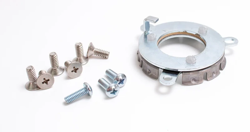 Horn Cap Mounting Kit - Fits Wood, Cushion or Comfort Grip Steering Wheels - 67-70 Camaro; 66-70 Chevelle Nova Impala; 67-75 Corvette