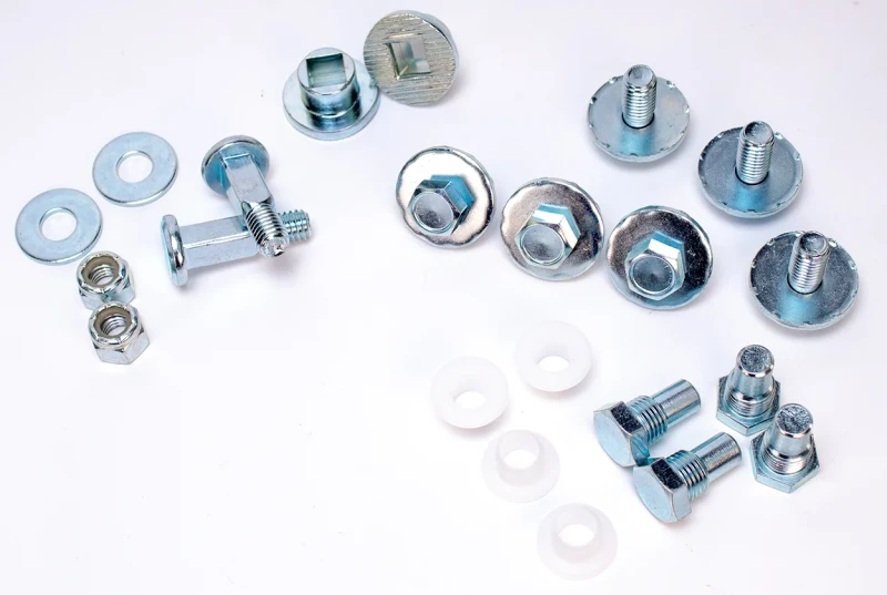 Convertible Top Pivot Bolt / Bushing Set - 67-69 Camaro Firebird