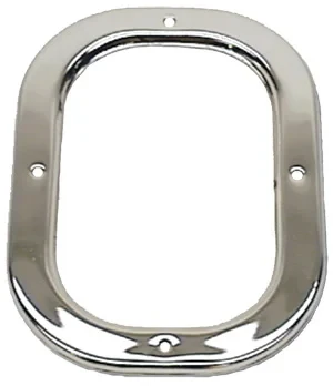 Shift Boot Retainer - Chrome - Without Console - 69 Camaro