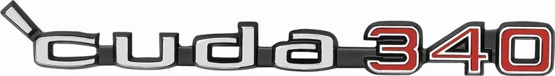 Hood Emblem - cuda 340 - 70-73 Barracuda