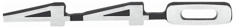 Hood Emblem - "440" - 69-70 Dodge Plymouth