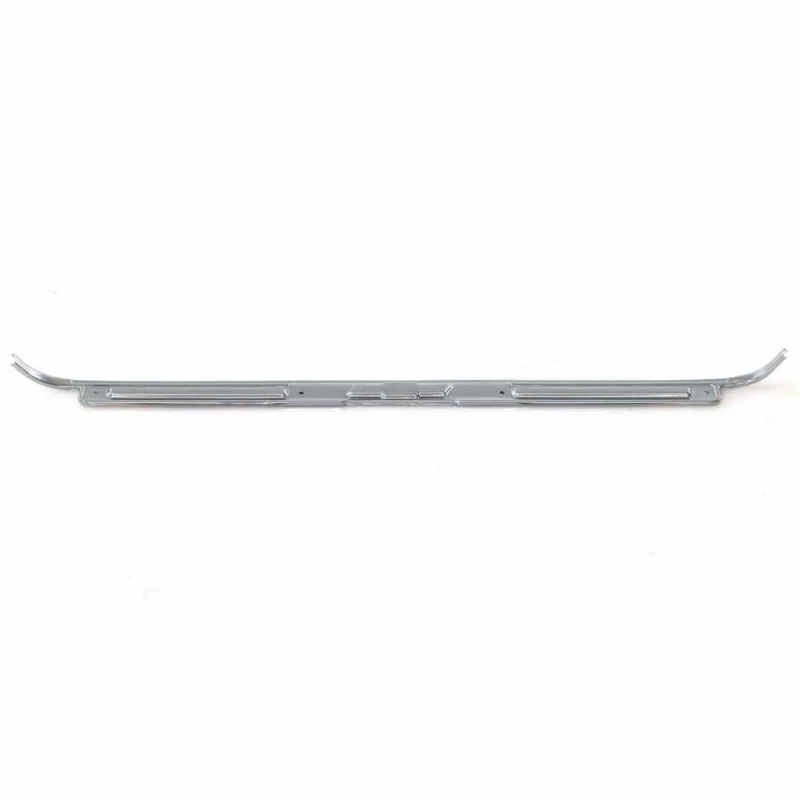 Door Sill Plate - Bowtie Logo - Front - Chrome - 67-72 Chevy CK Truck