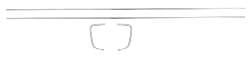 Rear Body Panel Moldings - 4 Piece Set - 70-71 Barracuda