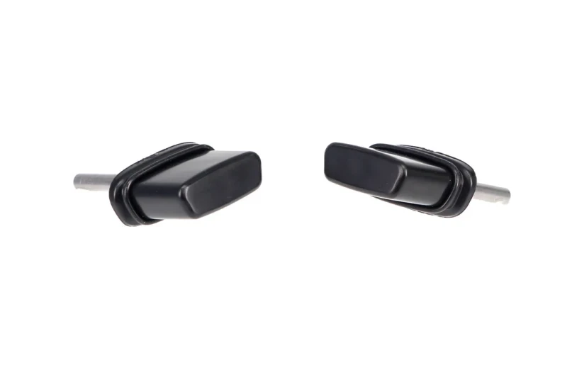 Outside Door Handle Push Button Kit - Black - 66-67 Dodge Plymouth B-Body