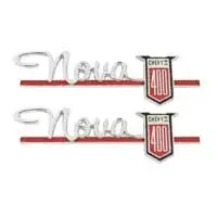 1966 Chevy Nova Quarter Emblems