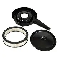 1973 Chevy Corvette Cowl Induction System Components