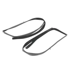Rear Door - Glass Run Window Channel Seals - Pair - 81-91 CK Chevy GMC Crew Cab Truck Suburban - Image 2 of 5