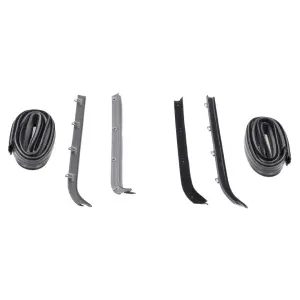 Rear Door Window Channel Kit - 6pcs - 81-91 Chevy GMC CK Crew Cab Trucks Suburban - Image 4 of 7