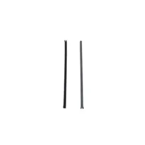 Vent Window Division Bar Channel Felt Insert - Pair - 51-55 Chevy GMC Truck Suburban - Image 3 of 5