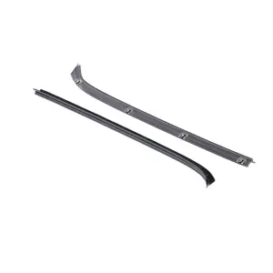Rear Side Door Window Felts - Outer - 73-91 Chevy GMC CK Crew Cab Truck Suburban - Image 1 of 4