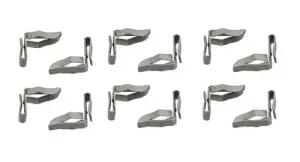 1965 Chevy Corvair Door Panel Installation Clip Set (12pcs) - 67-81 Camaro Firebird; 64-72 Chevelle; 69-79 Chevy II Nova; 67-72 Cutlass