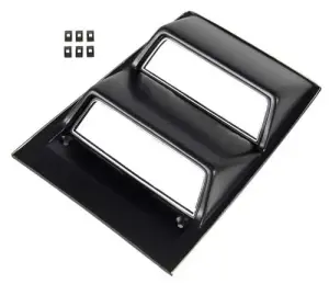 1972 Pontiac Ventura Console Gauge Bezel - Chrome Trim - 68-76 Chevy II Nova; 71-77 Ventura; 74 GTO