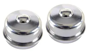1965 Chevy Corvette Front Wheel Bearing Caps - 2 Piece Set