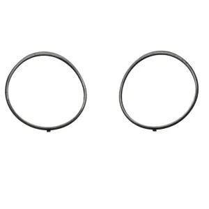 Park Lamp Trim - Stainless - Pair - 69 Camaro RS - Image 3 of 4