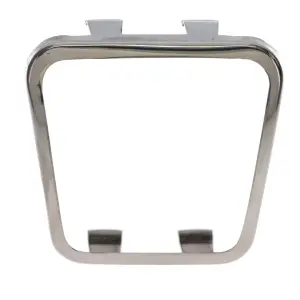 1979 Pontiac Ventura Parking Brake Pedal Pad Trim - Stainless - Large - 69-72 Nova, 69 Camaro, 70-81 Firebird