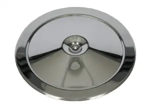 1968 Chevy Chevelle Air Cleaner Lid - Triple Chrome Open Element - 66-69 Chevelle El Camino; 67-69 Camaro
