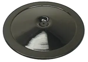 1968 Chevy Chevelle Air Cleaner Lid - Black Open Element - 66-69 Chevy II Nova Chevelle El Camino; 67-69 Camaro