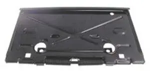 1970 Pontiac Ventura Rear License Plate Bracket with Hinge - 68-72 Chevy II Nova; 68-72 Chevelle; 69 Camaro Firebird
