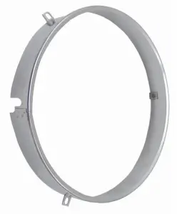 1977 GMC Sprint Sealed Beam Headlamp Retainer Ring - 1 inch Width with Notch