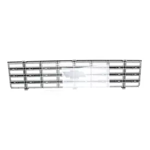 Premium Grille - OE Style with Foil Bowtie Emblem - Argent Gray - 75-76 Chevy CK Pickup Blazer Suburban - Image 3 of 4