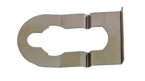 Door Lock Cylinder Retaining Clip - 47-51 Chevy GMC Truck - Image 1 of 2
