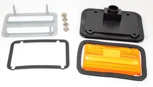 Front Fender Side Marker Lamp Assembly - LH or RH - 71 Dodge B-Body - Image 3 of 3