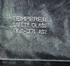 Back Glass - Clear - 63-64 Ford Galaxie Fastback - Image 2 of 2