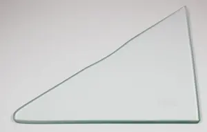 Vent Glass - Clear - LH or RH - 63-64 Ford Galaxie Fastback - Image 2 of 3