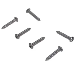 1968 Chevy Chevelle Armrest Base Screws - 6pcs - Chevy II Nova Chevelle Camaro Firebird