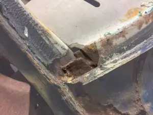 Windshield Corner Bracket - RH - 66-67 Falcon Fairlane Ranchero Comet Cyclone - Image 2 of 3