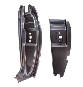 1967 Mercury Cyclone Door Jamb Lock Pillar w/ Reinforcement - LH - 66-67 Fairlane Comet Cyclone Fastback &amp; Convertible